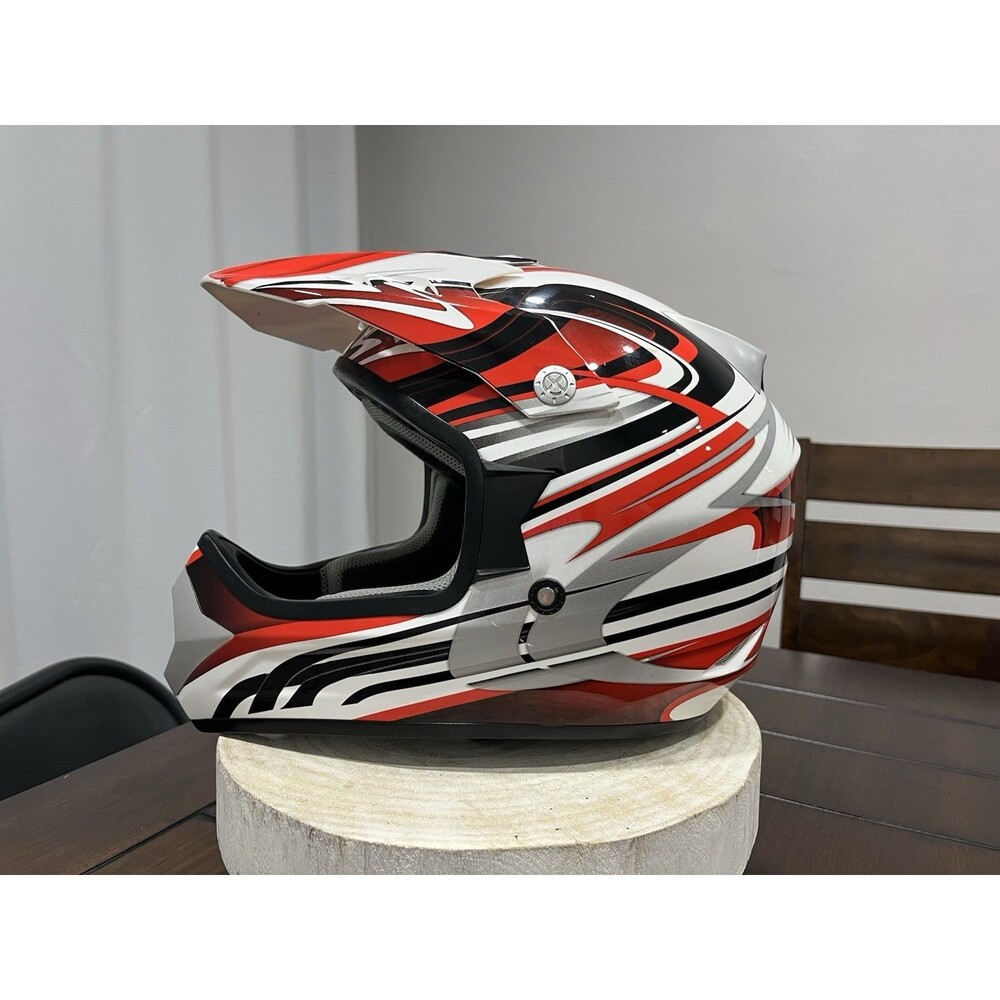 BILT Redemption Graphic Full-Face Motorcycle Helmet Size M DOT FMVSS No. 218